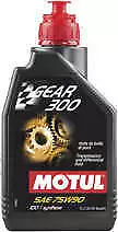 Motul 105777 Gear Oil 300 75W90 Fully Synthetic Transmission Fluid - 1L Bottle • $24