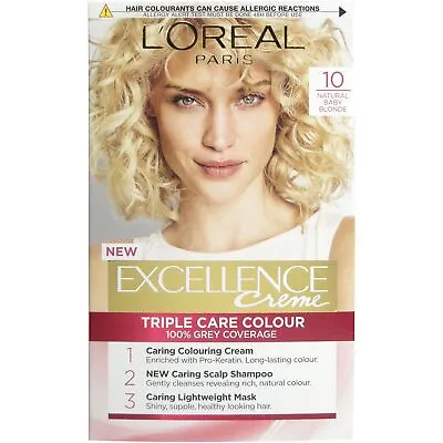 L'Oreal Excellence Creme 10 Baby Blonde • £8.49