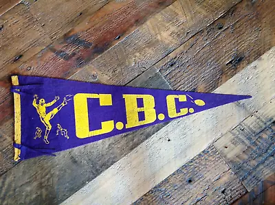 1950's CHRISTIAN BROTHERS COLLEGE  Pennant  The Buccaneers Of Memphis Tennessee • $39.95