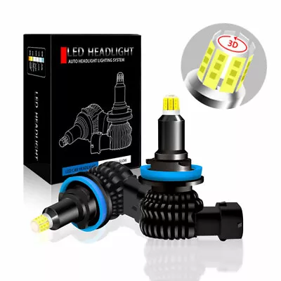 360° 8-Side H11 H1 H3 H7 9005 9006 LED Headlight Light Bulbs High Low Beam Fog • $24.99