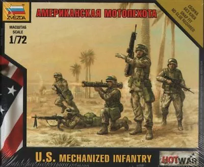 U.S Mechanized Infantry  1/72 Scale (Zvezda ) • £4.49