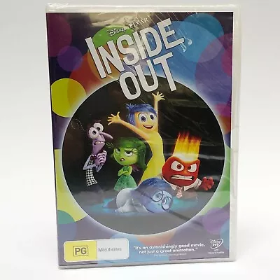 DVD SEALED Disney Pixar Inside Out Amy Poehler Bill Hader - 2015 • $8.95