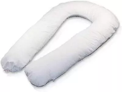 U-Shape Pregnancy Pillow Super Soft & Full Body Support With Pillowcase • £45.98