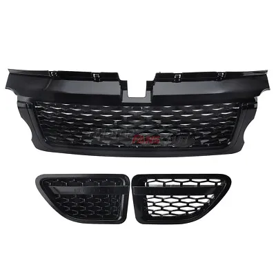 For Range Rover Sport 2006 2007 2008 2009 Front Grille Air Side Vent Gloss Black • $123.50