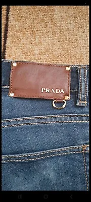 £110 • Buy Prada Jeans Tapered Fit  Size 31