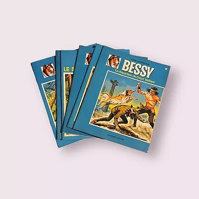 Lot Of 6 Bessy French Comics - Softcover Studio Vandersteen Editions Erasme Dog • $20