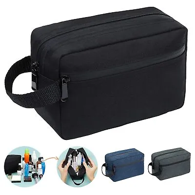 Mens Toiletry Bag Travel Wash Case Shower Bathroom Cosmetic Storage Waterproof • $14.99