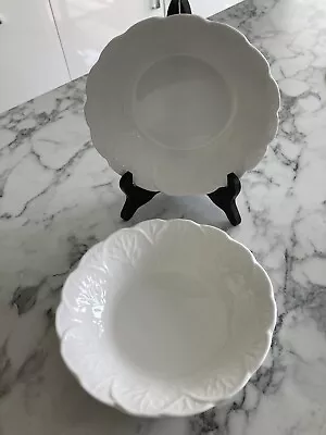 2 X Coalport/Wedgwood Countryware 7  Oatmeal/Dessert/Cereal/Soup Bowls VGC • £32.50