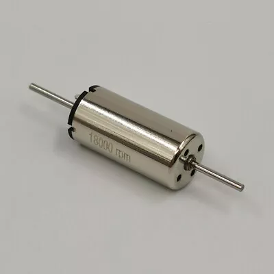 816 8mm*16mm Mini Coreless Motor Dual Shaft DC 6V-12V High Speed RC Rail Train • $3.95