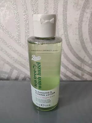 £9.44 • Buy New Boots Tea Tree & Witch Hazel Cleansing & Toning Lotion 150ml Day Night