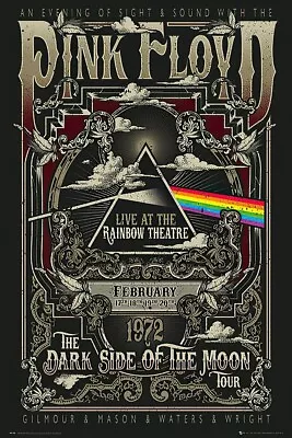 Pink Floyd - Music / Music Poster / Print (Live At The Rainbow Theatre) • $12.99