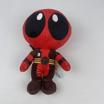 Marvel Deadpool Plush Soft Stuffed Action Figure Toy Doll 21cm Red • $16.95