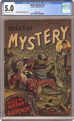 Mister Mystery #1 CGC 5.0 1951 Canadian Edition 3951922001 • $1780