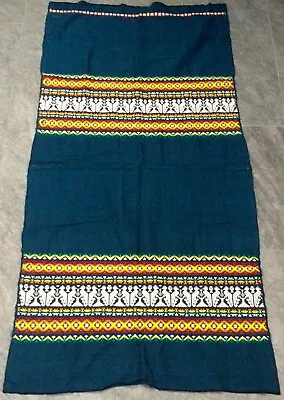 Textiles From Mexico-beautiful Hand Loomed Fabric - 36x76 • $14.50