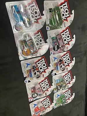 Lot 10 NIB Tech Deck Fingerboards Mini Skateboards Blind Real Flip • $45