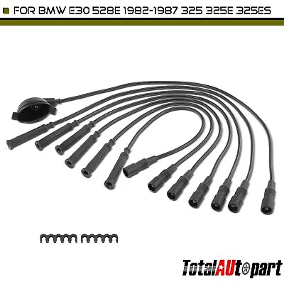 7x Spark Plug Wire Sets For BMW E30 325 1986-1988 325e 1984-1987 325es 528e 2.7L • $53.99