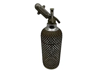 Vintage Art Deco Seltzer Sparklets Bottle • $110