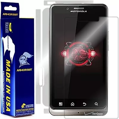 ArmorSuit MilitaryShield Motorola Droid Bionic Screen Protector + Full Body Skin • $17.45