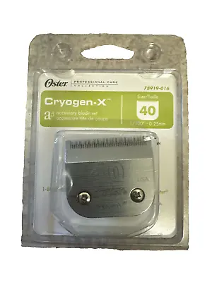 Cryogen-X A-5 Clipper Blade Set - Size 40 -1 Count- NIB • $38.25