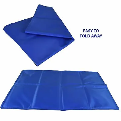 £7.99 • Buy Cool Gel Pet Mat Dog Cat Bed Non Toxic Summer Heat Relief Cushion Pad 60 X 40cm