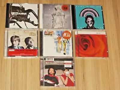 Electronic Downtempo 7 CD Collection Lot Massive Attack Air William Ørbit • $22.39