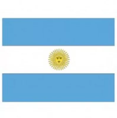 Argentina Flag 5ft X 3ft- New  • £2.49