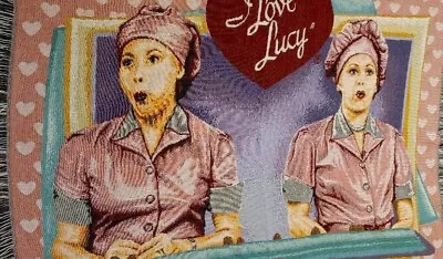 I Love Lucy - Throw Blanket - The Chocolate Factory • $34.95