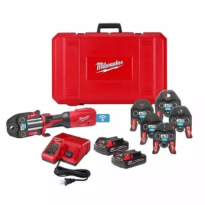 Milwaukee 2922-22 M18™ Force Logic™ Press Tool W/ One-key™ W/ 1/2 -2  Cts Jaws • $3604.71