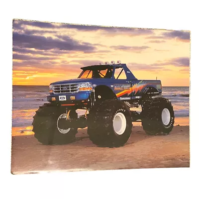 Bigfoot Monster Truck 16x20 Poster Beach Sunset Ford Firestone KC Impact Images • $75