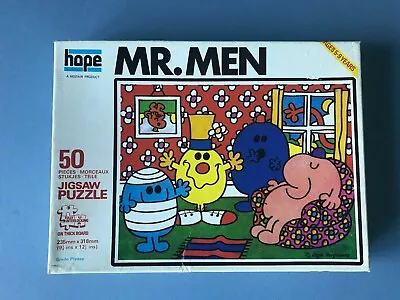 Vintage - Mr Men - Smile Please 50 Piece Jigsaw Puzzle - Complete  • £10