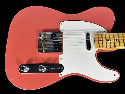 2022 Fender Telecaster Tomatillo Custom Shop Limited Edition Journeyman ~ Coral • $6129.27