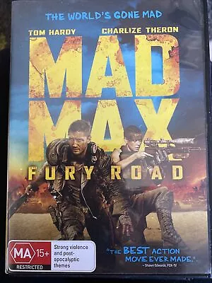 Mad Max - Fury Road (DVD 2015) Tom Hardy Charlize Theron #I • $6.50