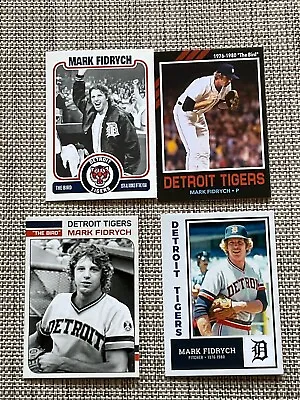 MARK FIDRYCH Detroit TIGERS Custom Baseball 1976-1980 THE BIRD ** Pick A Card ** • $9.95