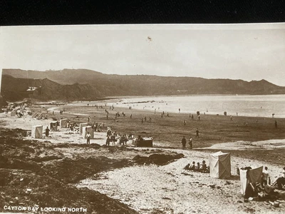 £1.50 • Buy Old Rp Postcard Cayton Bay Looking North Yorkshire Woolstone Barton Milton