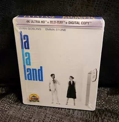 La La Land Steelbook 4K UHD Blu Ray Digital Brand New Sealed Rare Canadian  • $36.16