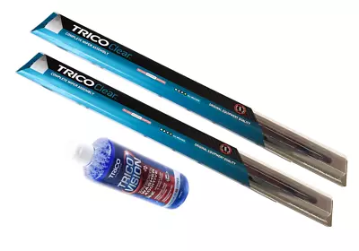 Holden YG (Small 4WD) Cruze Trico Clear Front Wiper Blades & 500ml Wiper Fluid 2 • $43