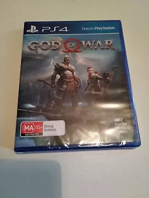 God Of War . Playstation 4. Sealed. Brand New. PS4. 2018 Title. MA. • $85