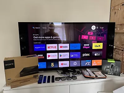 £575 • Buy Sony Bravia KD-55X9005A 4K Smart 3D TV With 4K Box, Nvidia Shield Pro And More