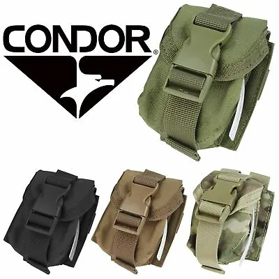 Condor MA15 Tactical MOLLE Single Carry Utility Frag Grenade Clip Pouch Holster • $11.95