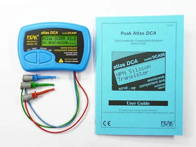$69.94 • Buy DCA55 Peak Atlas DCA Semiconductor Analyser DCA 55 With Latest Firmware JPST006 