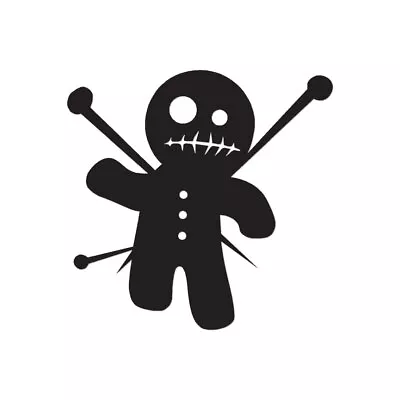 Pincushion Voodoo Doll - Decal Sticker - Multiple Color & Sizes - Ebn723 • $3.71