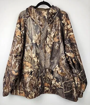 Cabela's Whitetail Clothing Mossy Oak BreakUp Camo Gore-Tex Jacket 3XL Hunting * • $66.50