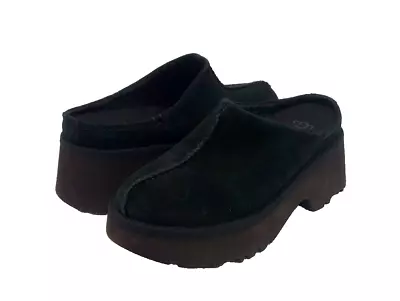 Ugg New Heights Clog Women Shoes Black Us 10 /uk 8 /eu 41 • $89.99