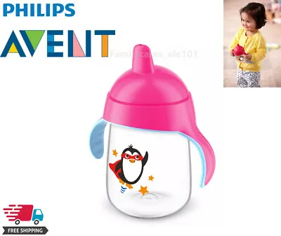 £8.99 • Buy Philips Avent  Spout Cup 12 Oz/340 Ml-Pink 18m+