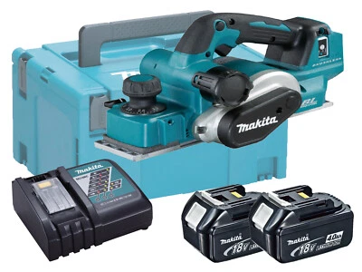 £390 • Buy Makita 18v Brushless 82mm Planer + Aws Bluetooth - Dkp181zu - 4.0ah Pack