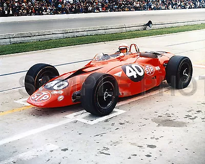 Parnelli Jones 1967 Stp Oil Turbine Indy 500 Auto Racing 8x10 Photo • $5.95