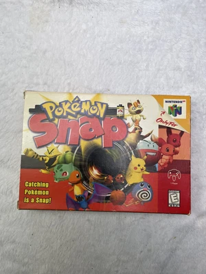 $36 • Buy Pokemon Snap N64 Nintendo 64 Complete CIB! Very Good Condition! RARE!