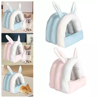 Guinea Pig Cave Beds Cute Nest Rabbit Bed House For Bunny Rabbit Guinea Pig • $18.57