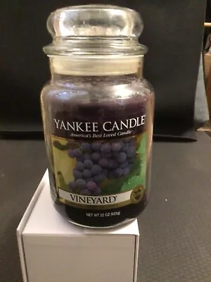 Yankee Candle “VINEYARD ~ Fruit ~ Large 22 Oz.~ NEW • £28.94