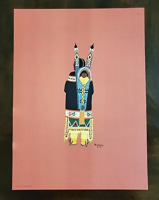 Rare Native American Indian Print By Steven Mopope • $35